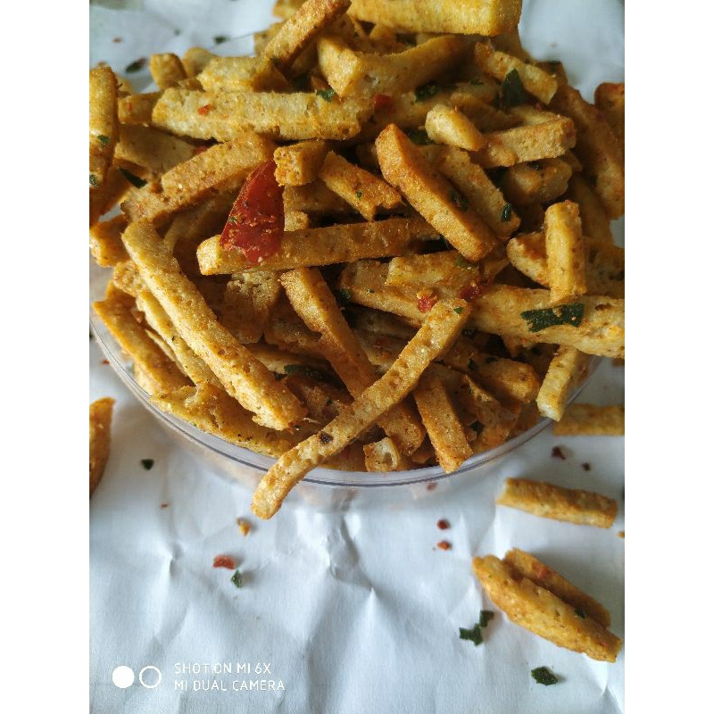 

Basreng pedas asli homemade