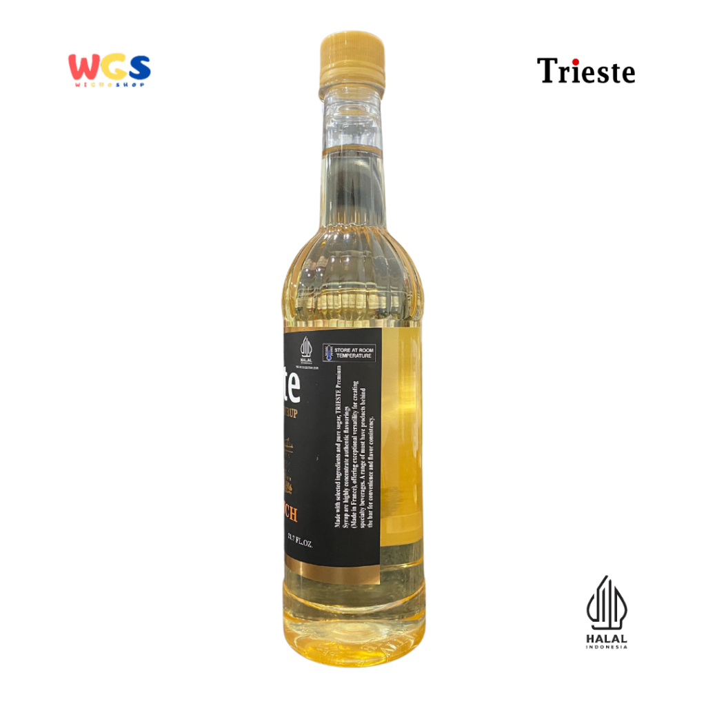 

Ay00! Trieste Butterscotch Flavour Syrup 650ml - Sirup Rasa Butterscotch untuk Minuman & Dessert