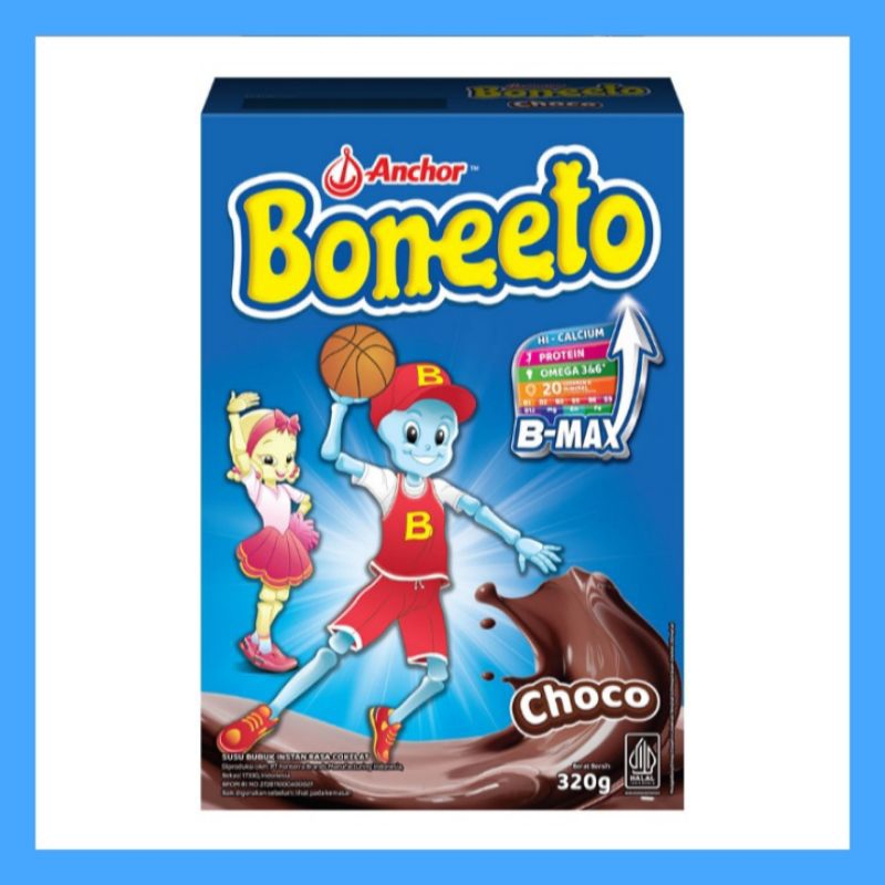 

Boneeto Susu Bubuk Instan Yummy Choco 320 g