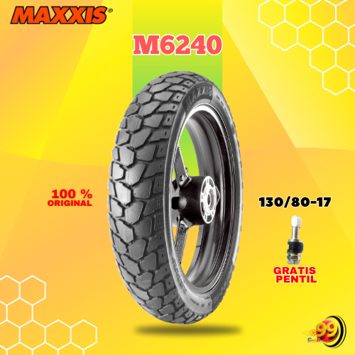MAXXIS M6240 130/80 Ring 17 Tubeless Ban Motor Touring Adventure