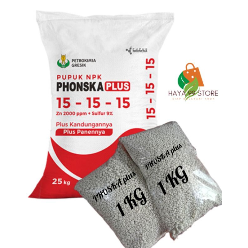 Pupuk Phoska Plus Repack 1 kg.