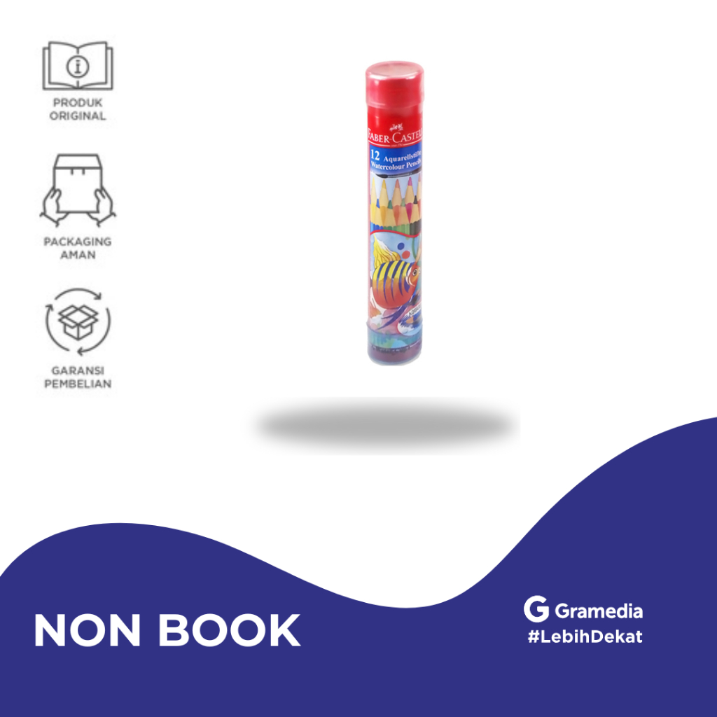 

Watercolor Pencils in Round Tin 12L - Gramedia Jember