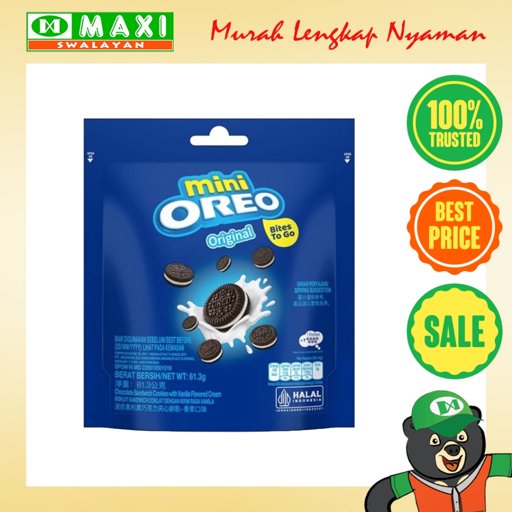 

Mini Oreo Original Bites To Go 62gr