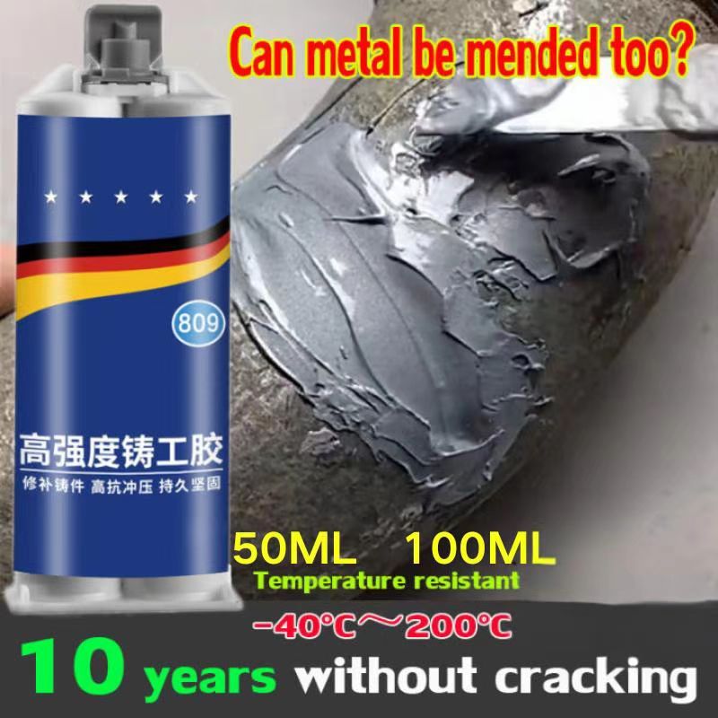 Lem AB Besi Super Kuat Tahan Panas Kafuter Lem Perekat Super 100g Untuk Reparasi Mobil / Rumah