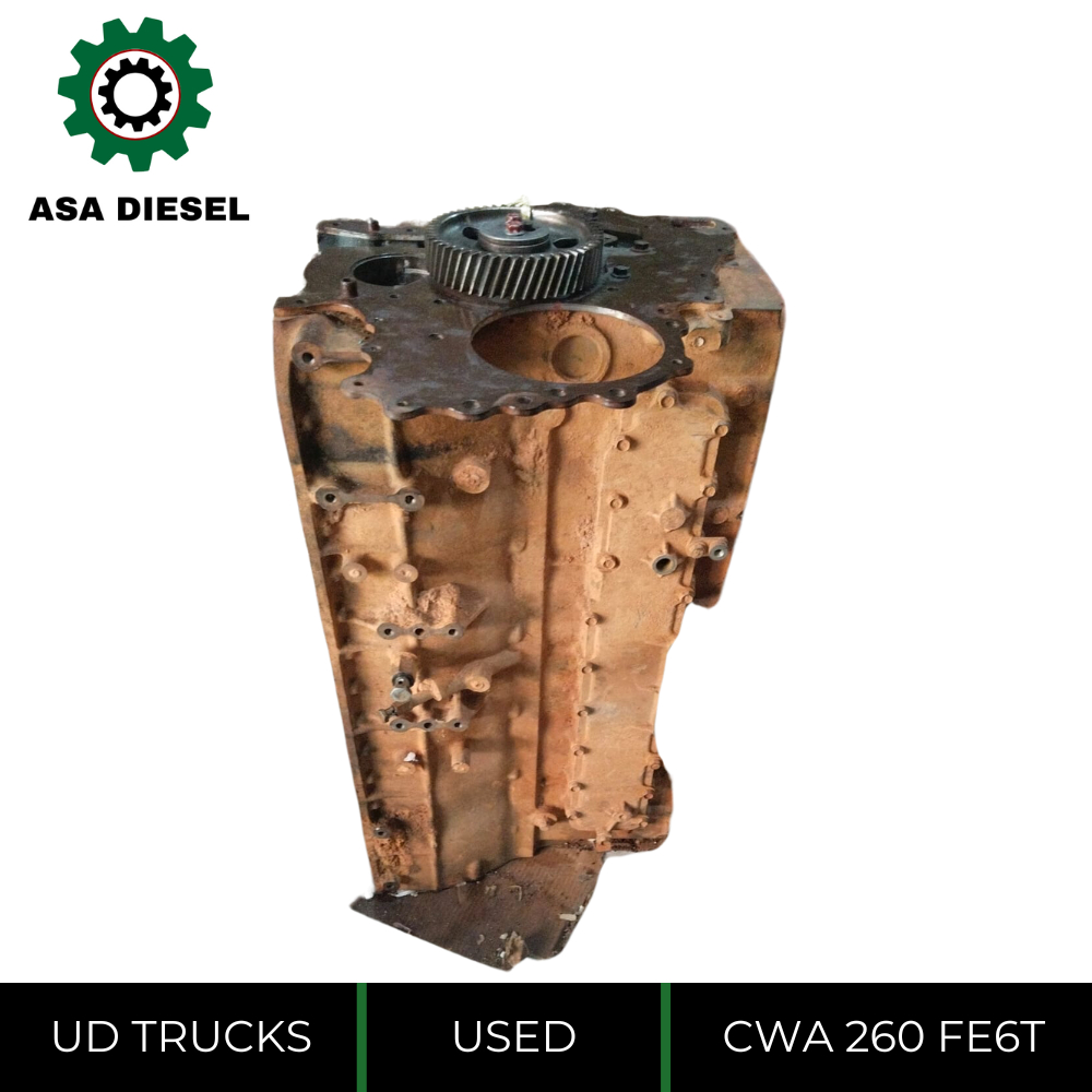 Engine Block Only Blok Mesin Nissan CWA 260 Euro FE6T Copotan Asli