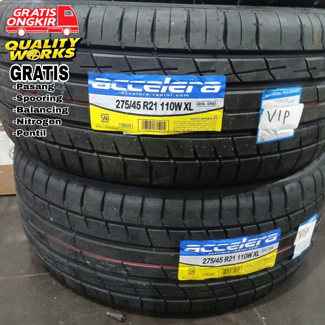 BAN MOBIL 275 45 R21 ACCELERA IOTA ST68 - BAN RING 21 UKURAN 275/45 R21
