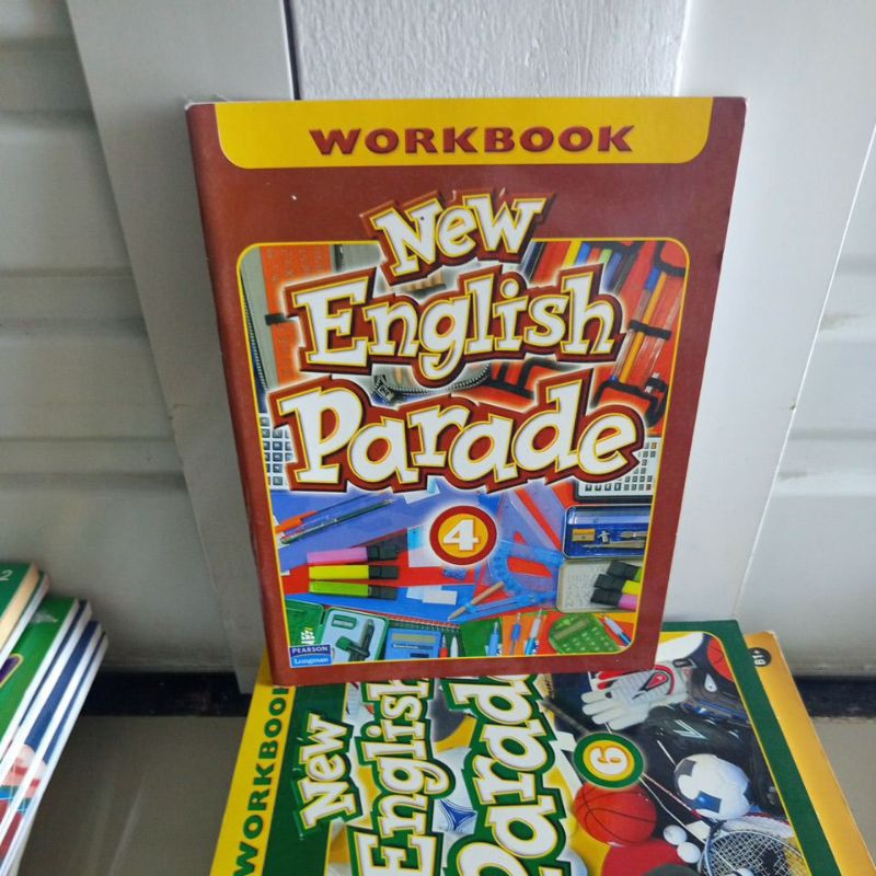 buku new English parade 4 workbook Pearson longman buku original