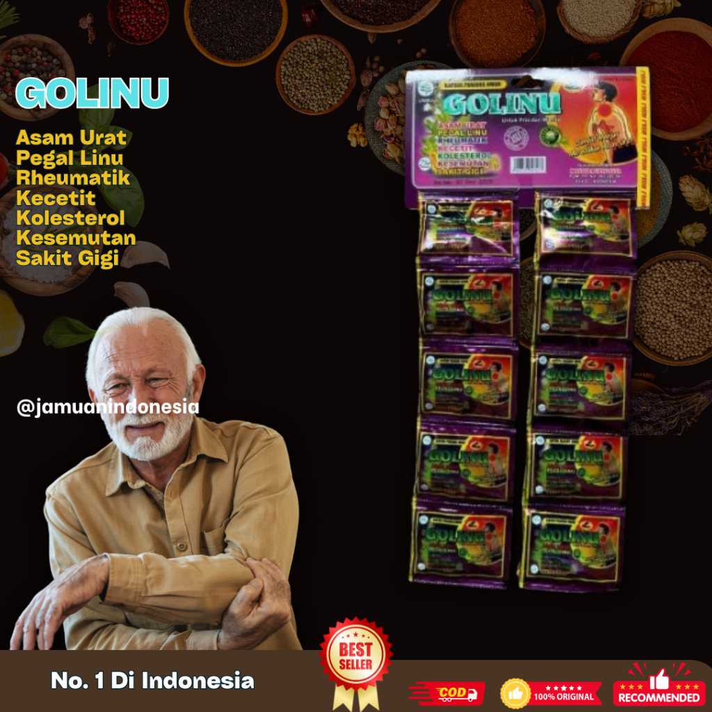 

Golinu Kapsul Hanger 20 Sachet