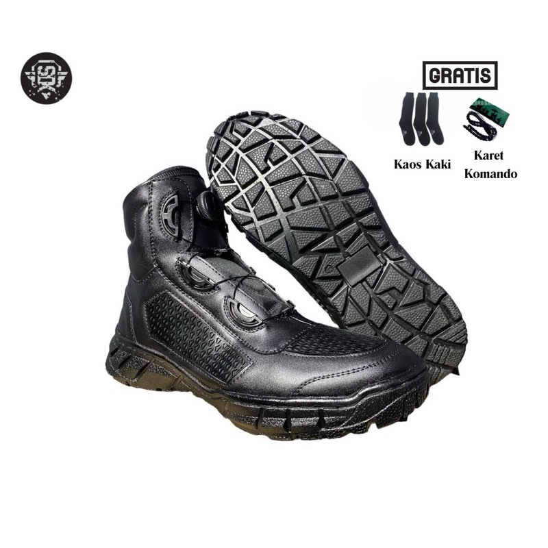 sepatu pdl pendek sepatu pdl lantas tali putar 6 inc sepatu paspampres