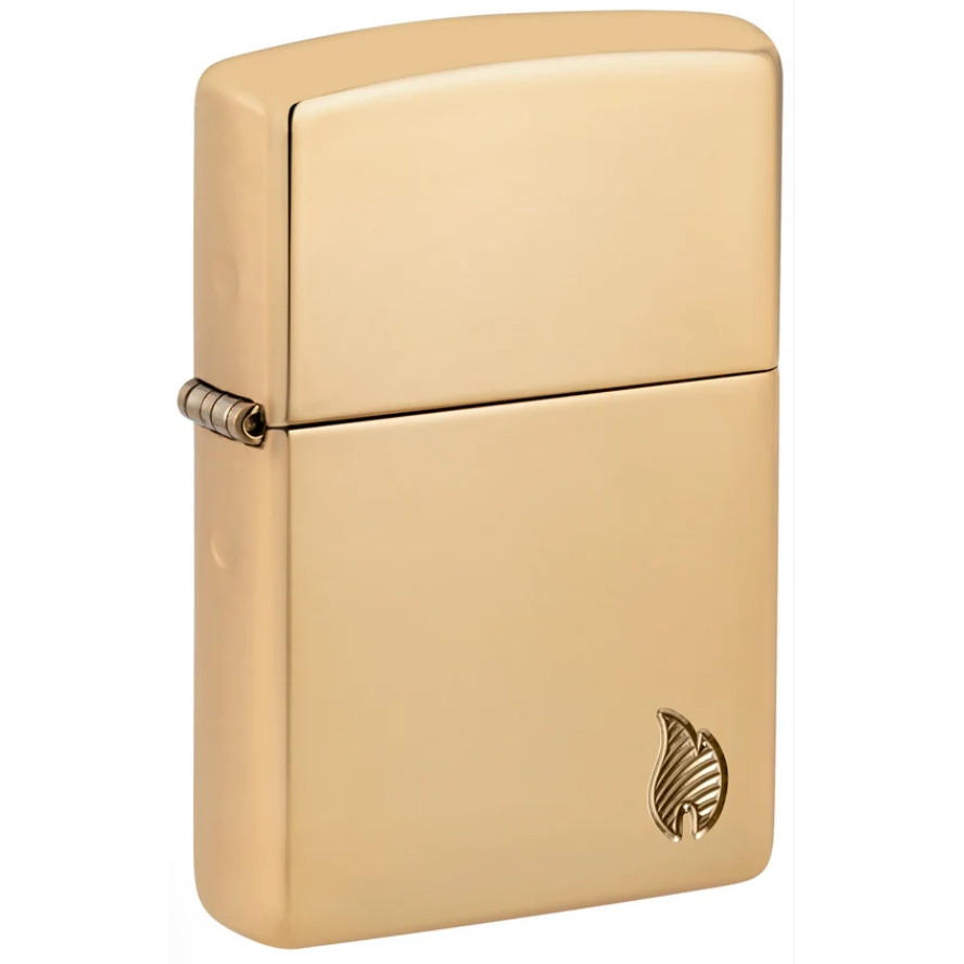 Zippo Original 46397 169 Armor Series Flame High Polish Brass
