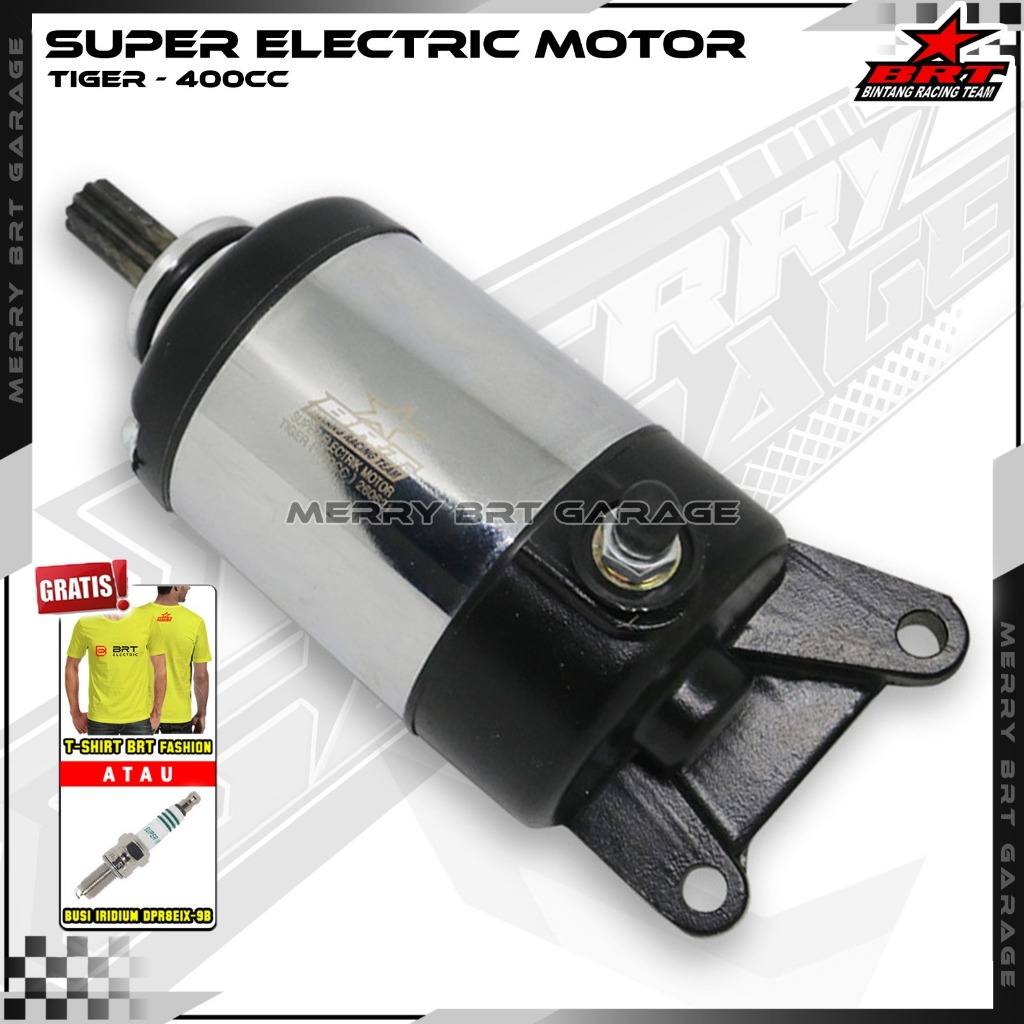 Super Electric Motor BRT Tiger 400cc Dinamo Stater Bore Up Racing 2502