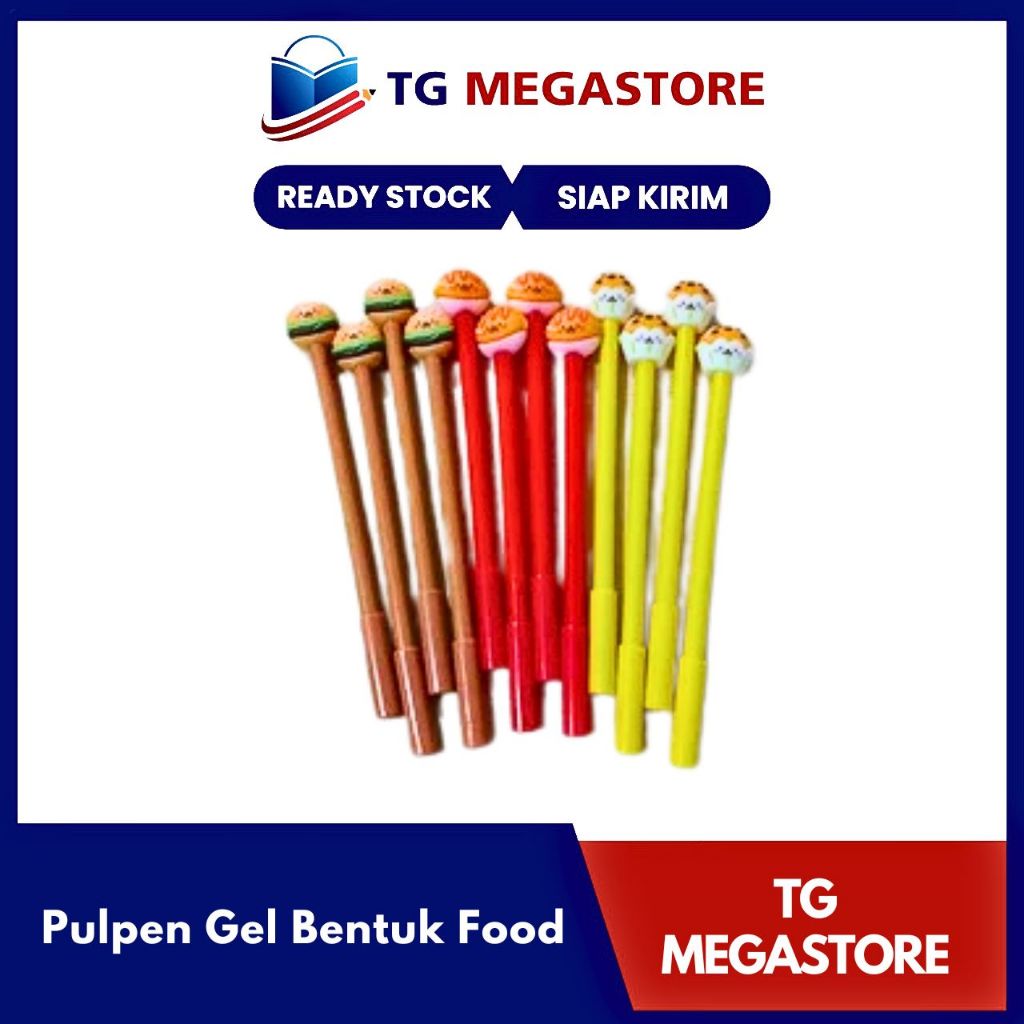 

Pulpen Gel Bentuk Food - C0071