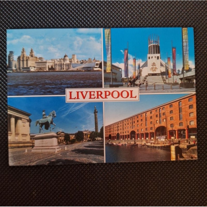 

kartu pos liverpool inggris/england united kingdom postcard
