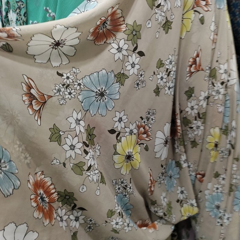 Kain ceruty motif - bahan ceruty premium - bahan babydoll premium - kain ceruty babydoll motif - bah