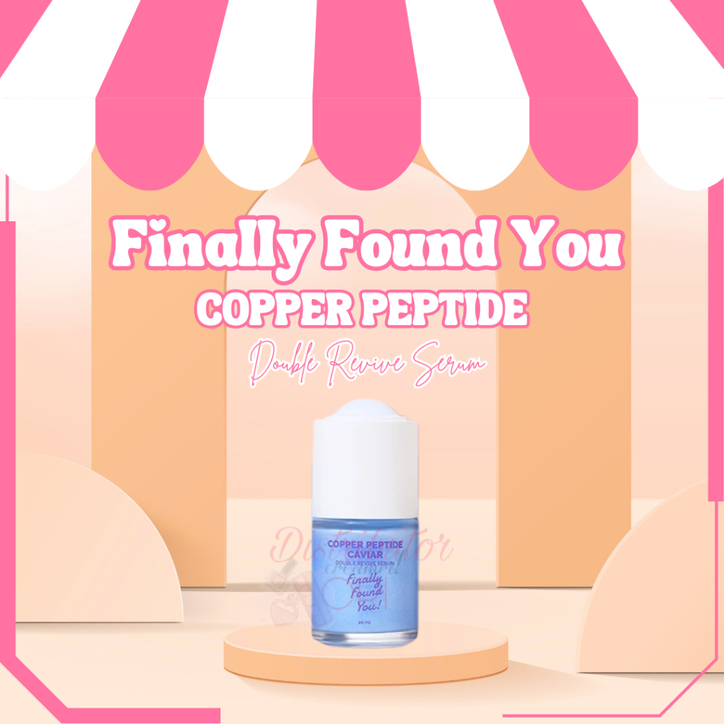Finally Found You COPPER PEPTIDE + CAVIAR Double Revive Serum - Serum Anti-Aging