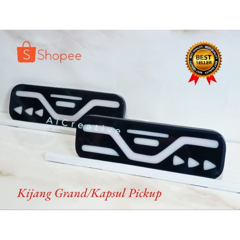 LAMPU REM BELAKANG PICKUP KIJANG GRAND / KAPSUL VARIASI CUSTOM SEIN KEDIP SUPER TERANG