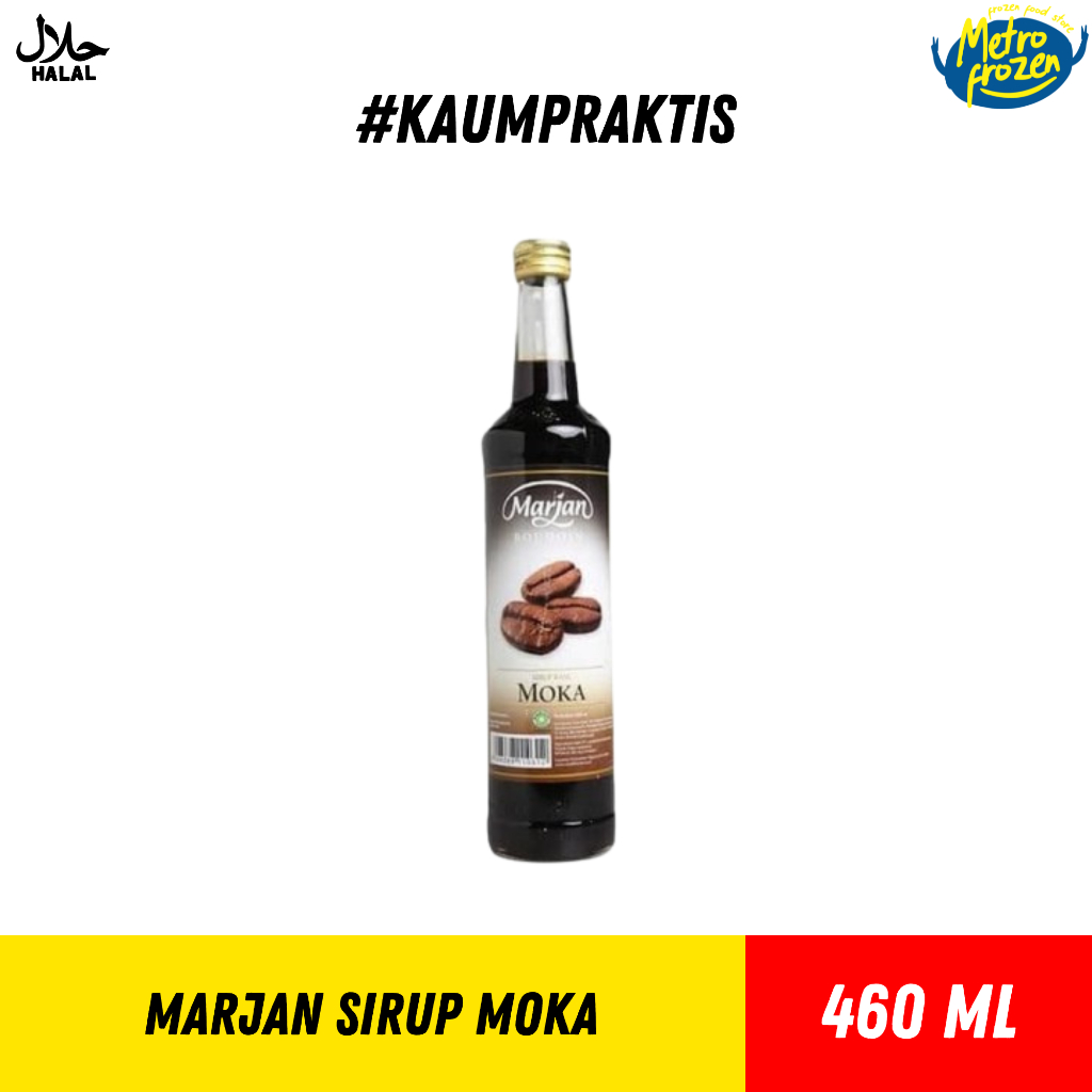 

MARJAN Sirup All Varian 460ml //sirup cocopandan //sirup moca //sirup lemon //sirup melon