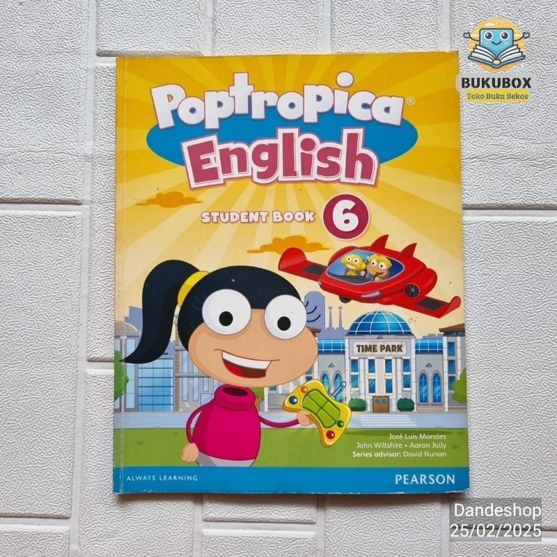 Poptropica English Student Book 6 ~ Pearson # Buku Bekas Preloved