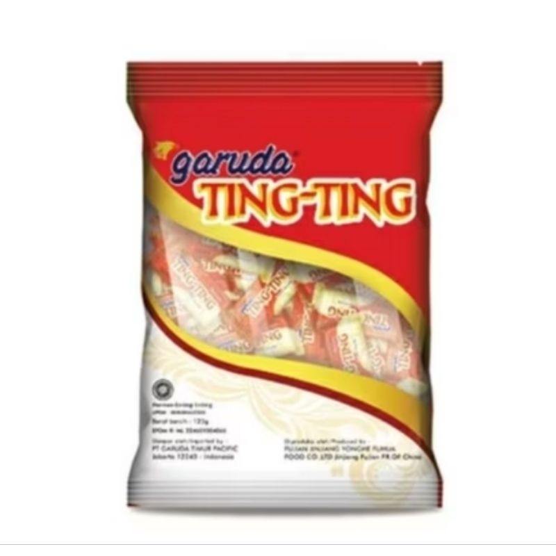 

Ting Ting Permen Garuda 1 pack isi 50 butir @125g