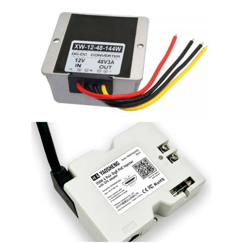 POE STARLINK GEN 2 YAOUSENG+ STEP UP 12VTO48V 3A