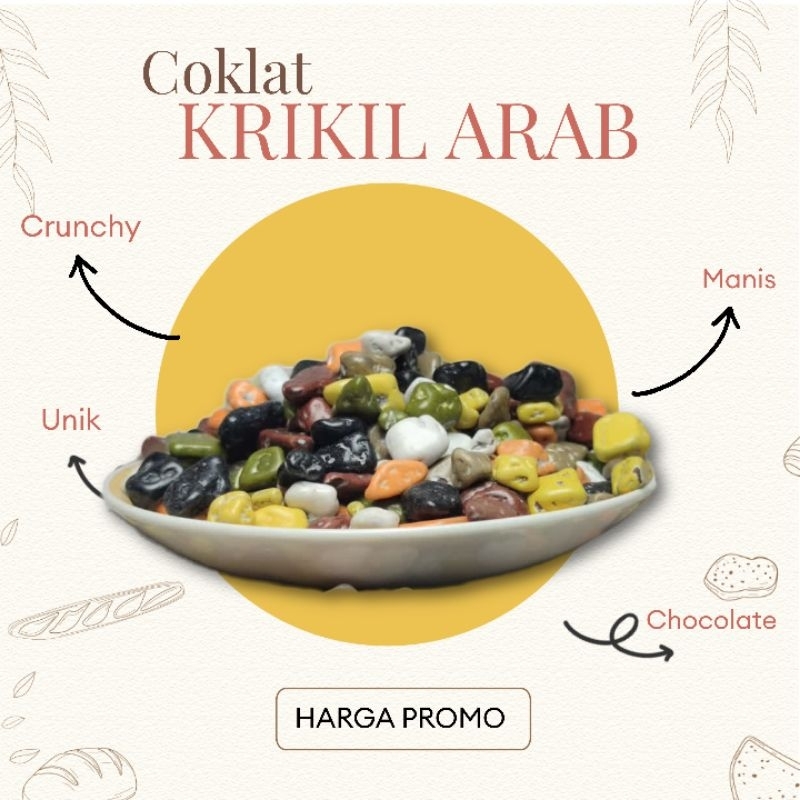 

COKLAT KRIKIL ARAB Asli