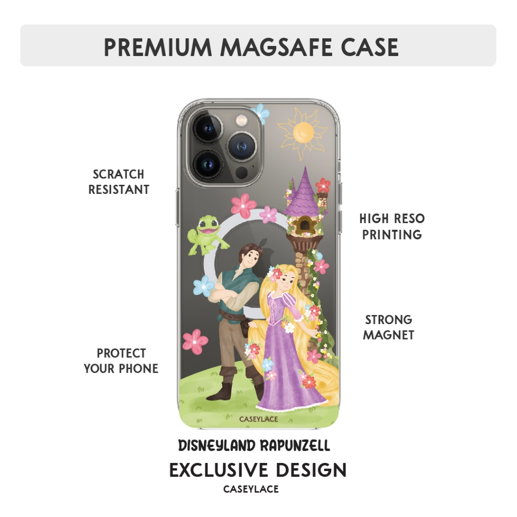 Magsafe Case Disneyland Princess Collections For Iphone & Sams