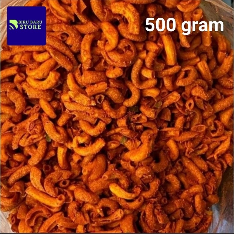 

makaroni pedas pipa rasa daun jeruk ukuran 500 gram