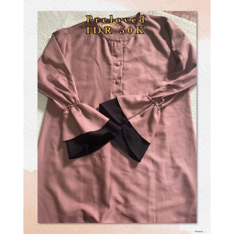 Preloved Gamis Syar'i