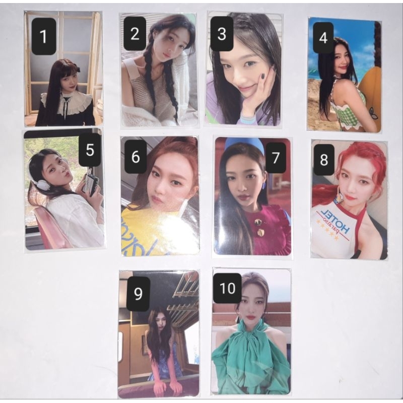 PHOTOCARD RED VELVET JOY OFFICIAL