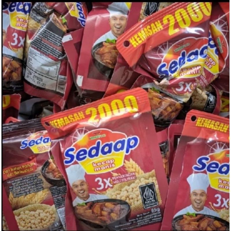 

MURAH Kecap Manis Sedaap Refill 63ml