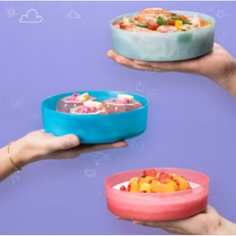 LARGE HANDY BOWL TUPPERWARE - LHB TUPPERWARE - BOWL TUPPERWARE - TEMPAT MAKAN TUPPERWARE
