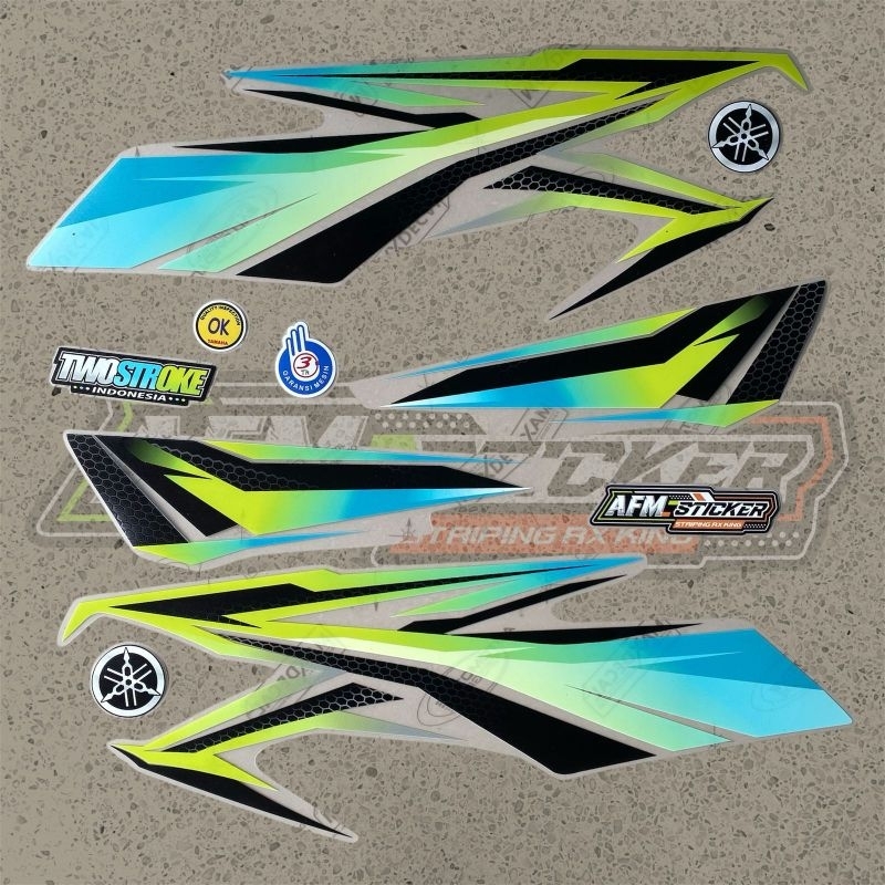 Striping Rx King Transparan || Striping Rx King 2005 Variasi