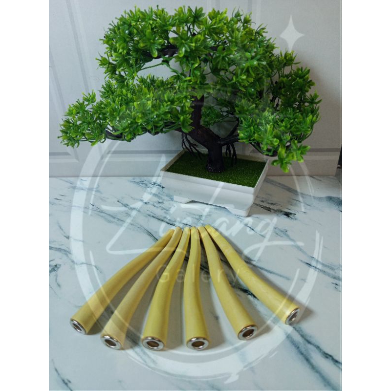 once kayu kemuning gading padudan cangklong lengkung p. 12cm
