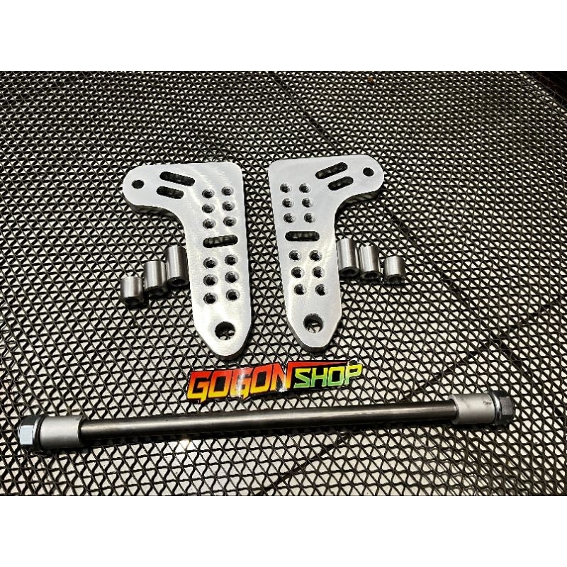 Adaptor breket Ub R 25 bahan dural t6 pnp  mx new mx old mx king
