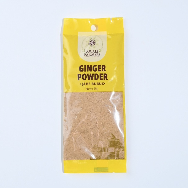 

Locale Farmers Ginger Powder Jahe Bubuk 55 Gram Bumbu Masak Rempah Asli