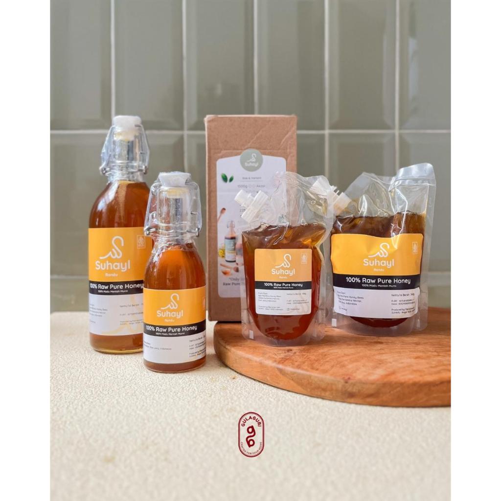 

Gula Guri Raw Honey Randu Refill Pouch 360 gr