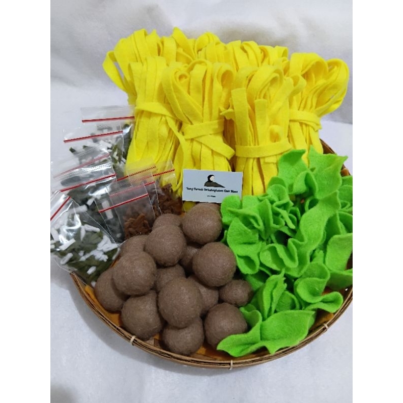 OLEHHIMA - SATUAN -  ME - MAINAN EDUKASI / REPLIKA MIE AYAM / BAKSO / RAMEN / MAINAN MASAK MASAKAN