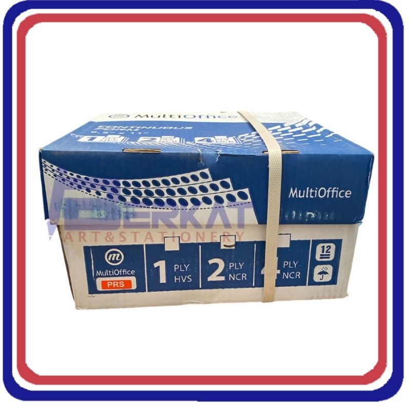 

Kertas 2 Ply Warna 9,5 X 11 Inchi Continuous From