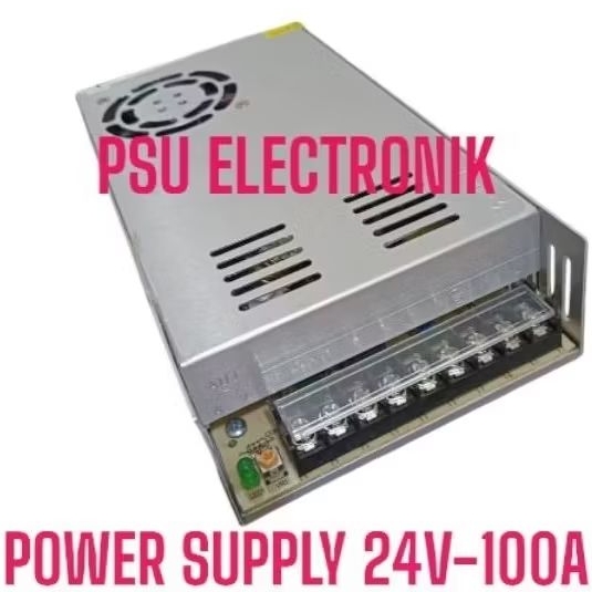 SUPPLY POWER SUPPLY SWITCHING 24V 100A TRAFO POWER SUPLY FAN/KIPAS