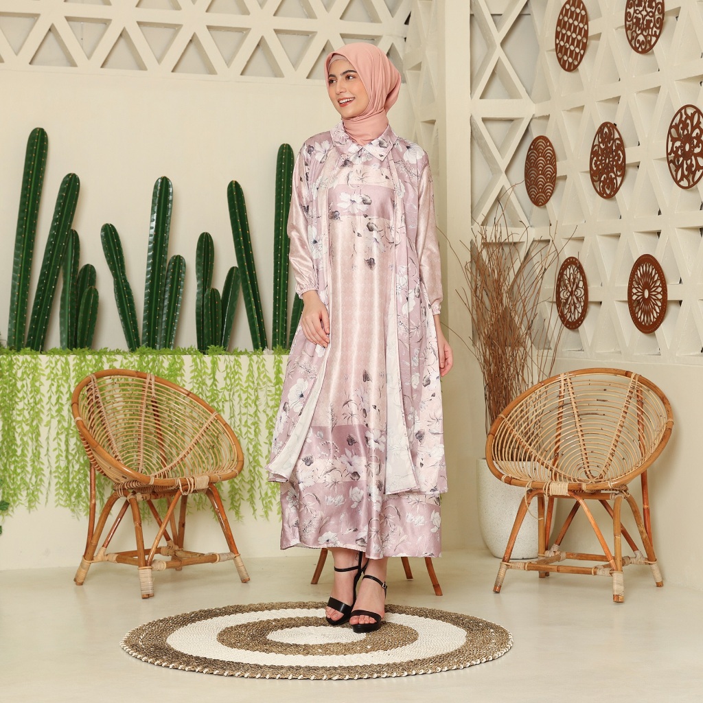 Lyne Halim Gamis Silk Armani, 3311