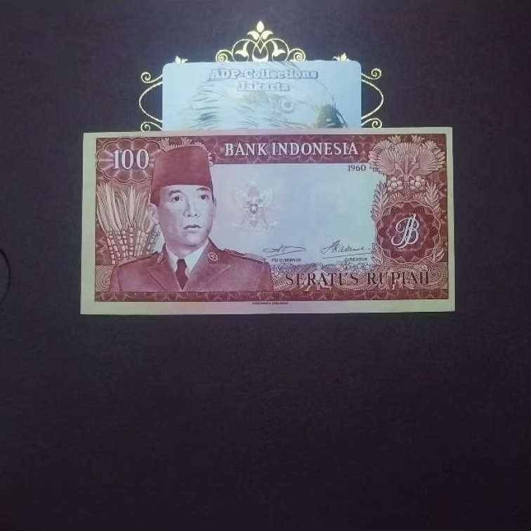 Uang kuno 100 sukarno 1960