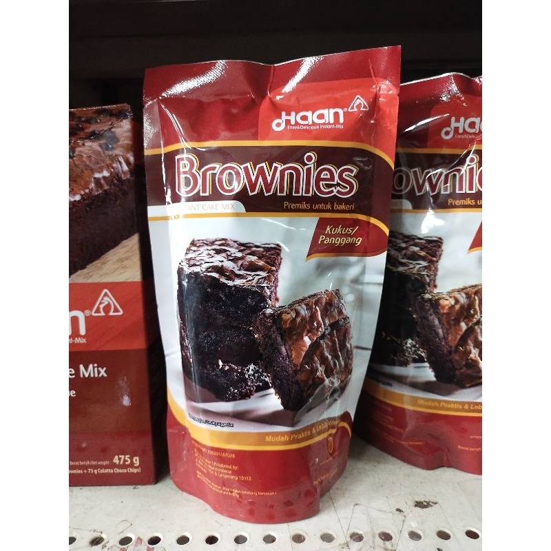 

Haan Brownies kukus / panggang premiks 230gr