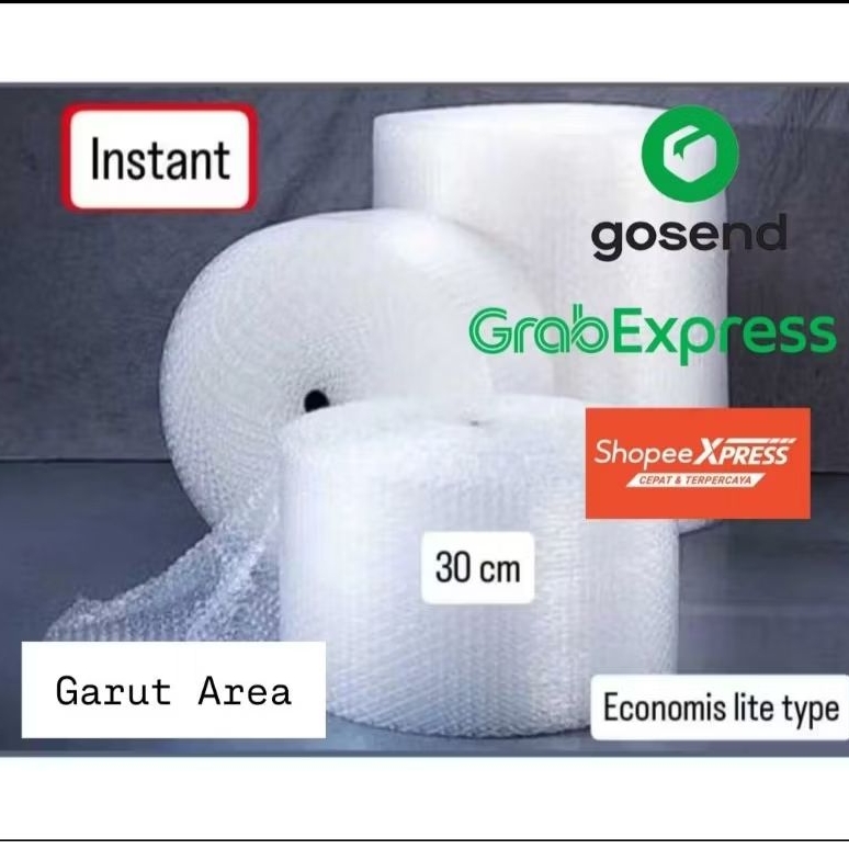 

Bubble wrap instant murah / bubble wrap 30 cm / Bubble wrap 50 meter / bubble wrap Garut