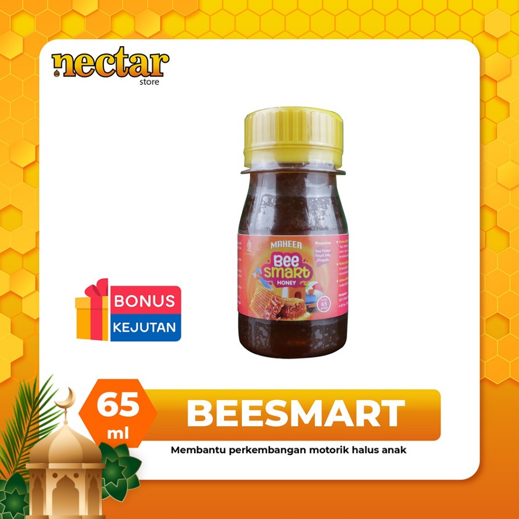 

Madu Beesmart kemasan ekonomis madu murni kecerdasan otak anak dan menambah n4fsu makan anak