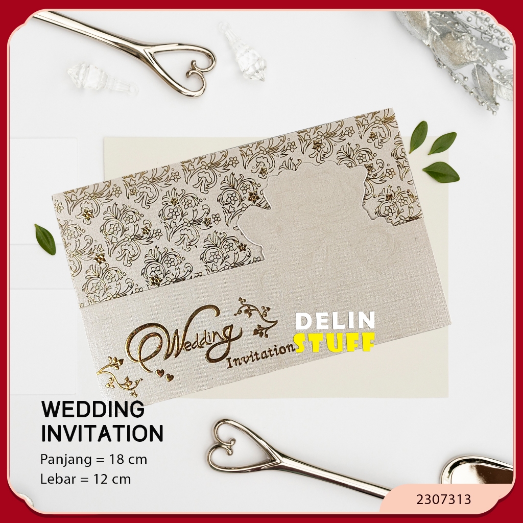 Undangan Pernikahan Wedding Invitation Cover Undangan Pernikahan Elegan (2307313)