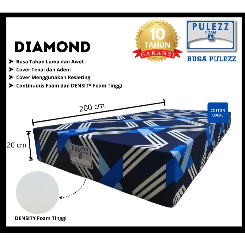 KASUR BUSA SUPER BERGARANSI | KASUR BUSA PULEZZ TEBAL 20CM