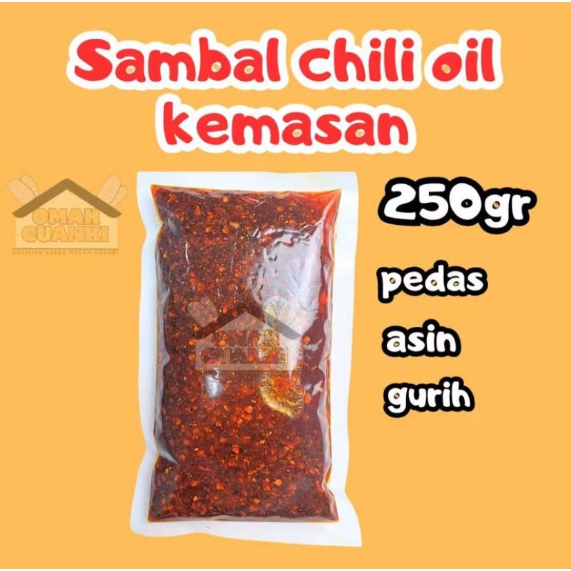 

Sambal Chili Oil Kemasan 250Gram HALAL