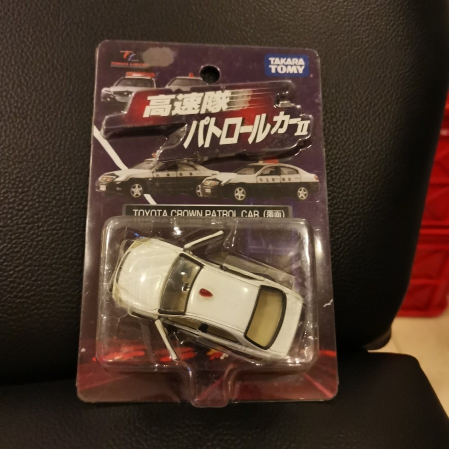 Tomica Limited Toyota Crown Patrol Car Police Car Putih TL