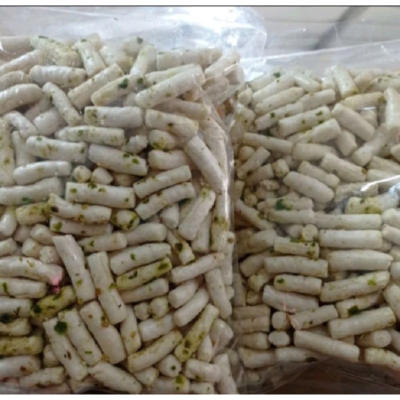 

Kerupuk Ikan Tengiri Lombok Ijo 200 Gram