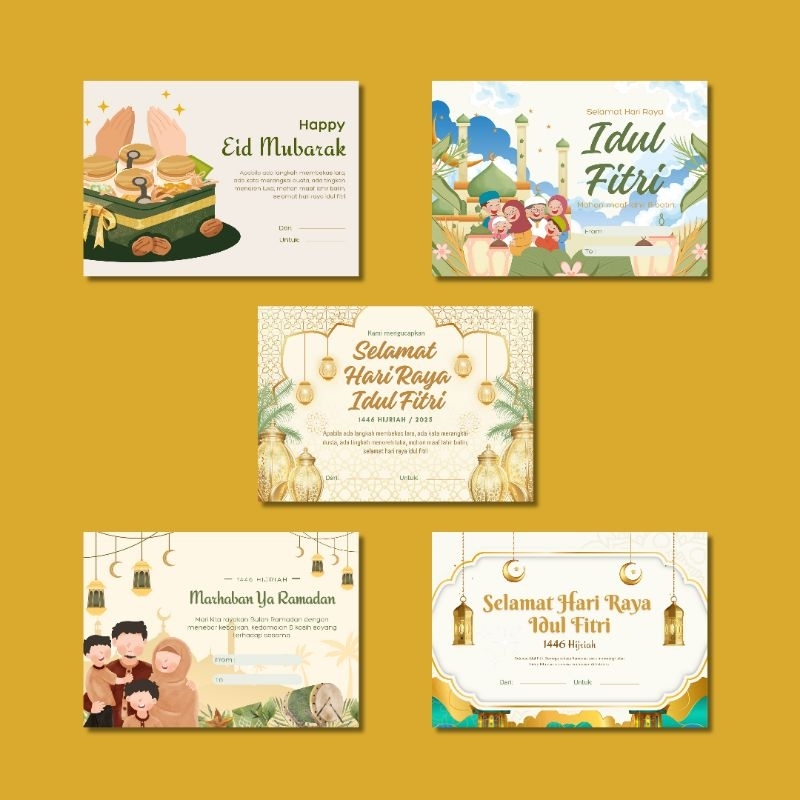Kartu ucapan selamat hari raya
